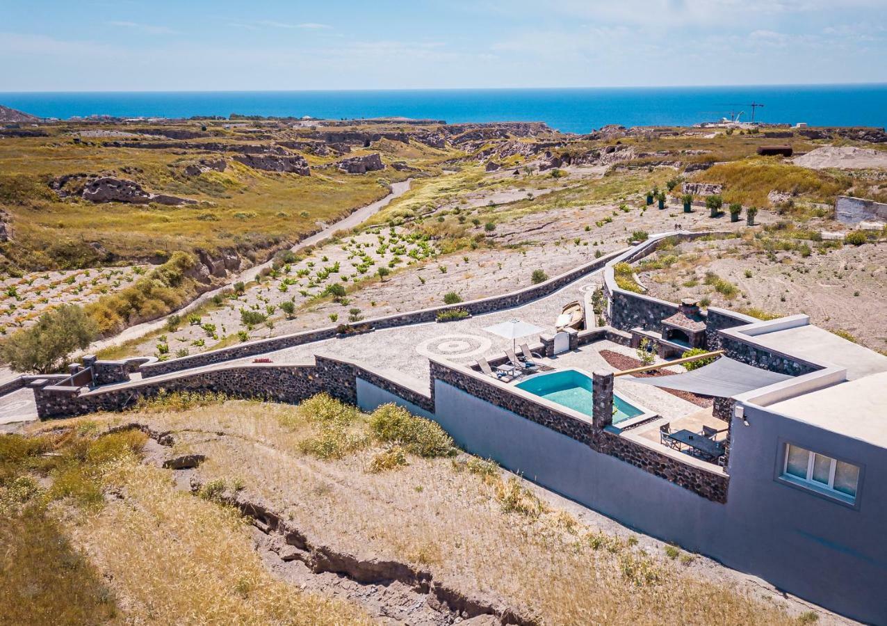 Klimata House - Private Jacuzzi Pool & Bbq Villa Vlychada Exterior photo