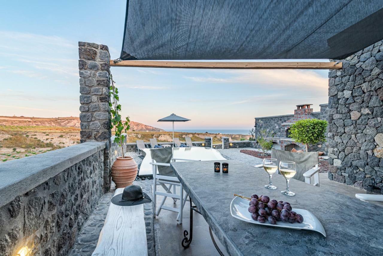 Klimata House - Private Jacuzzi Pool & Bbq Villa Vlychada Exterior photo